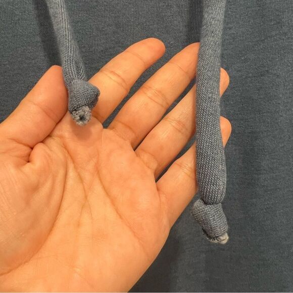 Anthropologie Year Of Ours Women's Blue Sweatshirt Soft & Cozy Size Small NWT - Picture 13 of 14